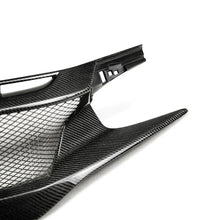 Load image into Gallery viewer, Seibon 17-18 Honda Civic Type R CV-Style Carbon Fiber Front Grill - Side View