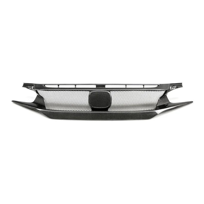 Seibon 17-18 Honda Civic Type R CV-Style Carbon Fiber Front Grill - Additional View 5