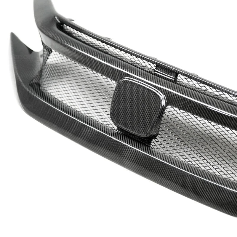 Seibon 17-18 Honda Civic Type R CV-Style Carbon Fiber Front Grill - Additional View 7