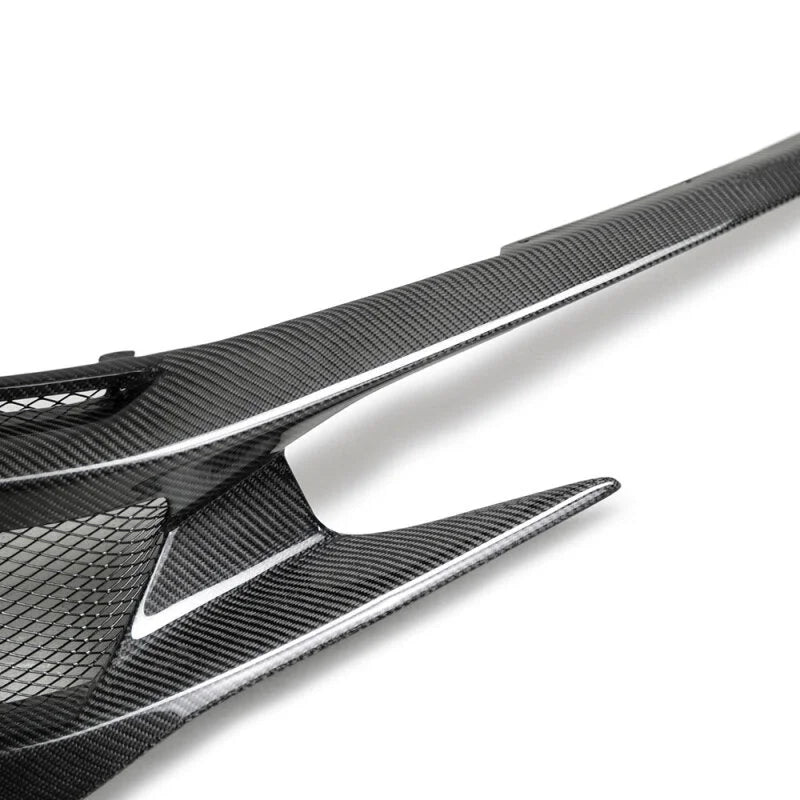 Seibon 17-18 Honda Civic Type R CV-Style Carbon Fiber Front Grill - Additional View 8