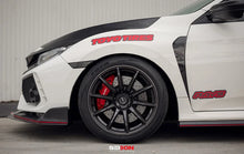 Load image into Gallery viewer, Seibon 17-18 Honda Civic Type-R Carbon Fiber Fender Ducts (Pair) - Back View