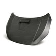 Load image into Gallery viewer, Seibon 17-18 Honda Civic Type-R OEM-Style Dry Carbon Fiber Hood - Side View
