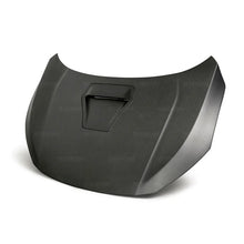 Load image into Gallery viewer, Seibon 17-18 Honda Civic Type-R OEM-Style Dry Carbon Fiber Hood - Side View