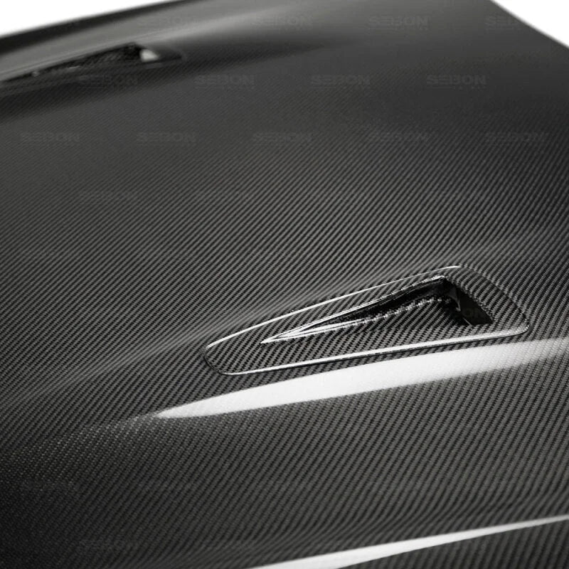 Seibon 17-18 Nissan GT-R OEM Style Carbon Fiber Hood - Additional View 5