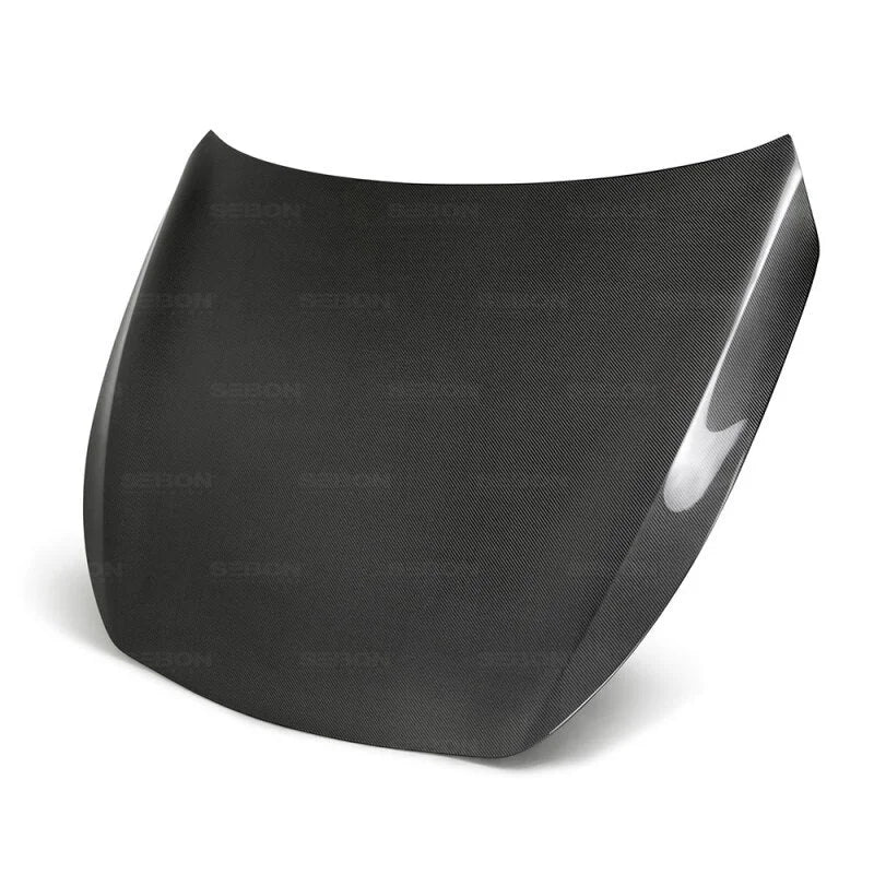 Seibon 17-19 Infiniti Q60 OE-Style Carbon Fiber Hood - Main Product View