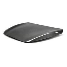 Load image into Gallery viewer, Seibon 17-19 Infiniti Q60 OE-Style Carbon Fiber Hood - Back View