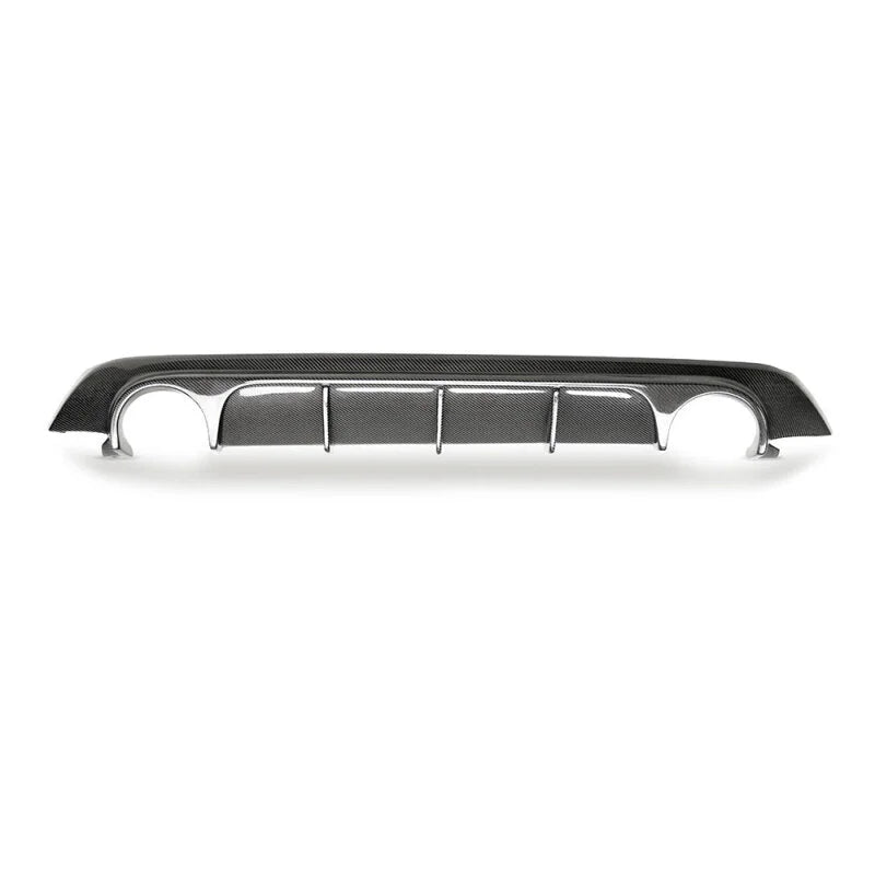 Seibon 17-19 Infiniti Q60 TB-Style Carbon Fiber Rear Lip - Side View