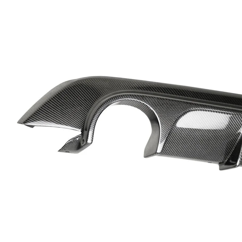 Seibon 17-19 Infiniti Q60 TB-Style Carbon Fiber Rear Lip - Back View