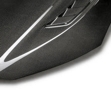 Load image into Gallery viewer, Seibon 17-20 Honda Civic Type-R (FK8) TSII Style Carbon Fiber Hood - Side View