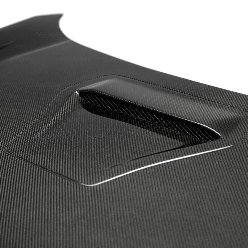 Seibon 17-20 Honda Civic Type-R (FK8) TSII Style Carbon Fiber Hood - Additional View 5