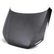 Load image into Gallery viewer, Seibon 17-22 Audi A4/S4 (B9) OEM-Style Carbon Fiber Hood - Back View