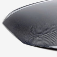 Load image into Gallery viewer, Seibon 17-22 Audi A4/S4 (B9) OEM-Style Carbon Fiber Hood - Installation View