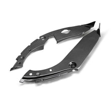 Load image into Gallery viewer, Seibon 17+ Honda Civic Type R Carbon Fiber Under Hood Inner Wing Trims - Main Product View