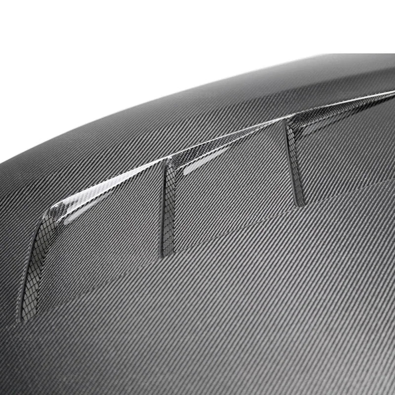 Seibon 18-19 Kia Stinger TS Carbon Fiber Hood - Main Product View