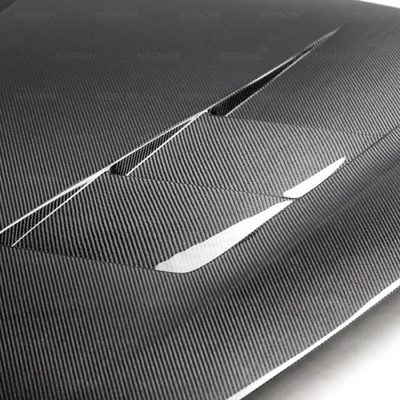 Seibon 18-19 Kia Stinger TS Carbon Fiber Hood - Additional View 6