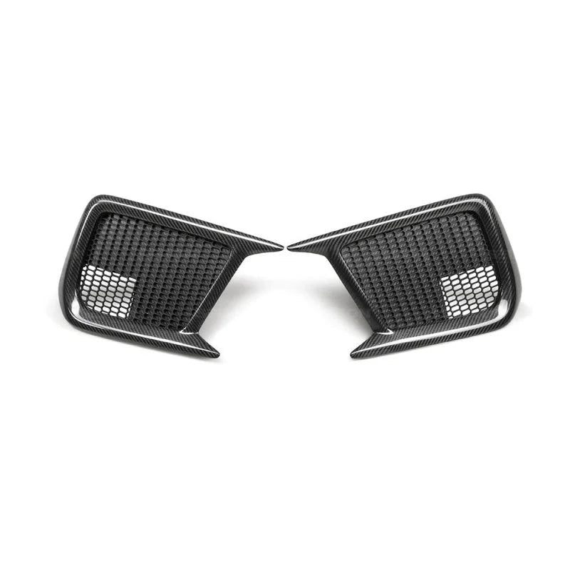 Seibon 18-19 Subaru Impreza WRX/STi Carbon Fiber Fog Light Surrounds (pair) - Main Product View