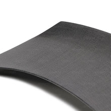 Load image into Gallery viewer, Seibon 18-20 Kia Stinger C-Style Carbon Fiber Spoiler - Installation View