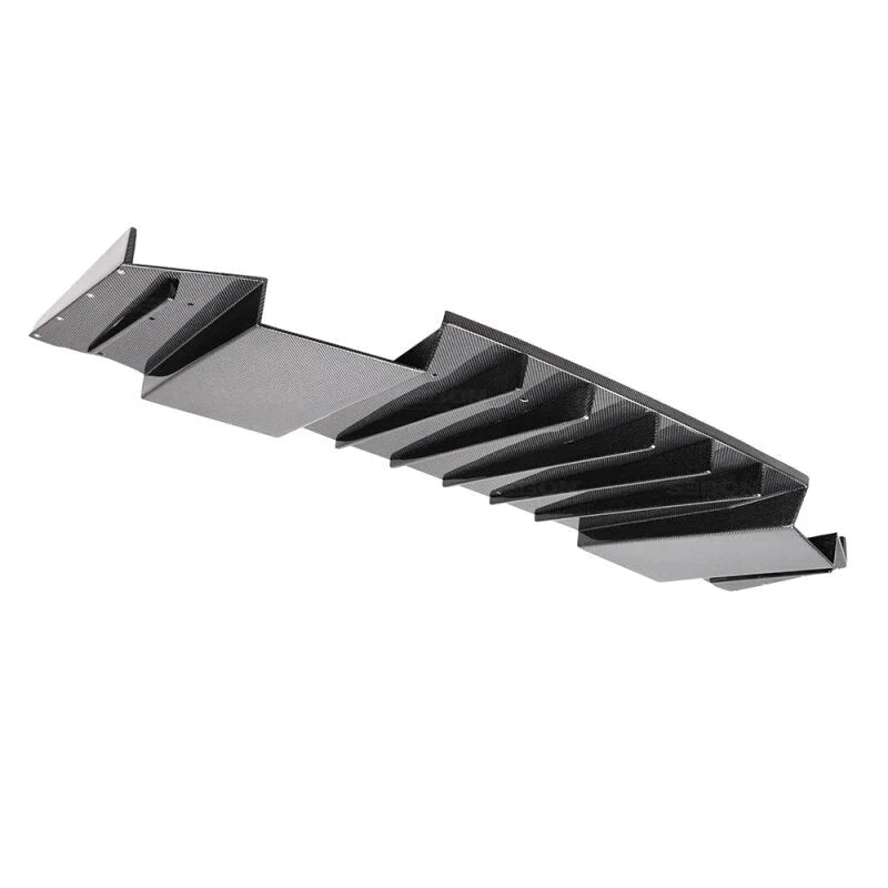 Seibon 18-20 Subaru WRX / STI Carbon Fiber Rear Diffuser - Main Product View
