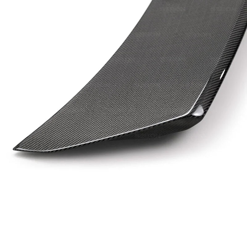 Seibon 18+ Kia Stinger OE-Style Carbon Fiber Spoiler - Back View