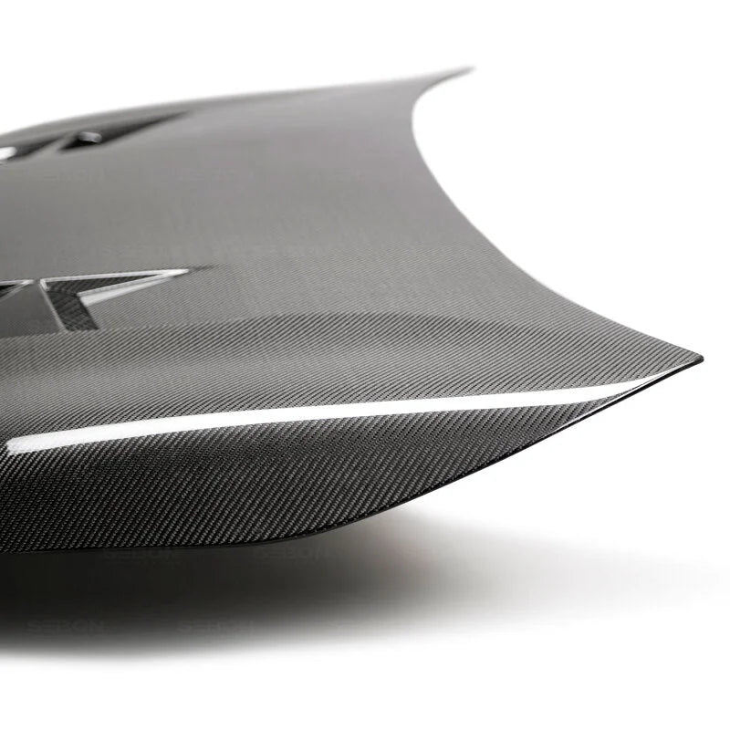 Seibon 19-20 Toyota Corolla Hatchback TS-Style Carbon Fiber Hood - Additional View 5