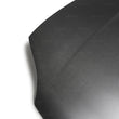 Load image into Gallery viewer, Seibon 1992-1995 Honda Civic Coupe OEM-Style Dry Carbon Fiber Hood - Back View