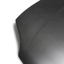 Load image into Gallery viewer, Seibon 1992-1995 Honda Civic Coupe OEM-Style Dry Carbon Fiber Hood - Back View
