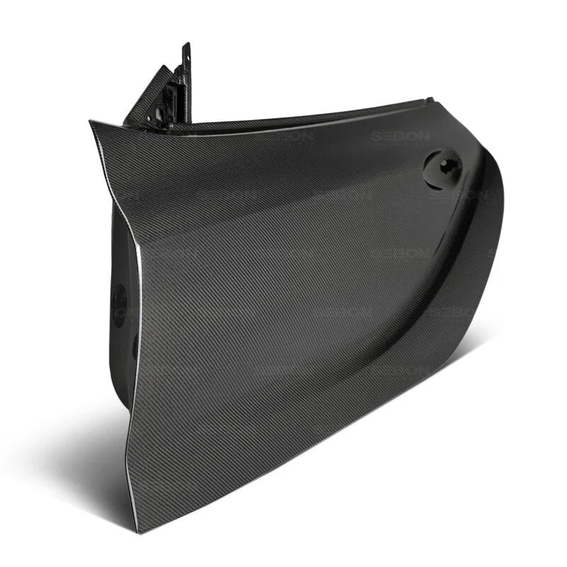 Seibon 20-21 Toyota GR Supra A90 Carbon Fiber Door - Pair - Side View