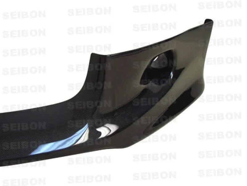 Seibon 2000-2003 Honda S2000 TS-Style Carbon Fiber Front Lip - Back View