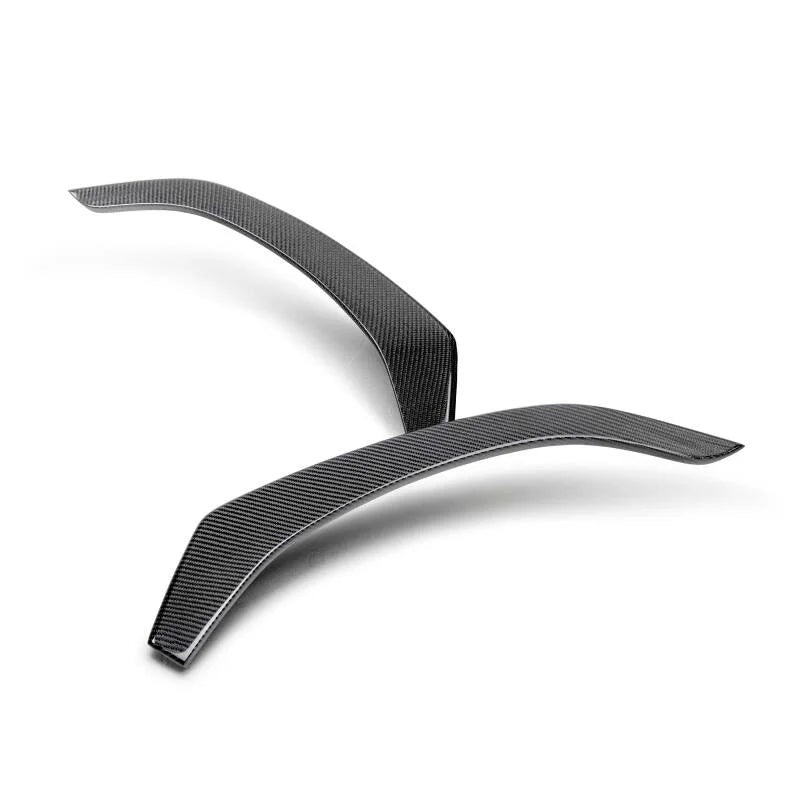 Seibon 2002 Subaru WRX Carbon Fiber Rear Door Trim - Detail View