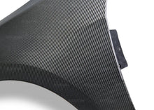 Load image into Gallery viewer, Seibon 2012+ Volkswagen Golf MK7 OE-Style Carbon Fiber Fenders (pair) - Back View