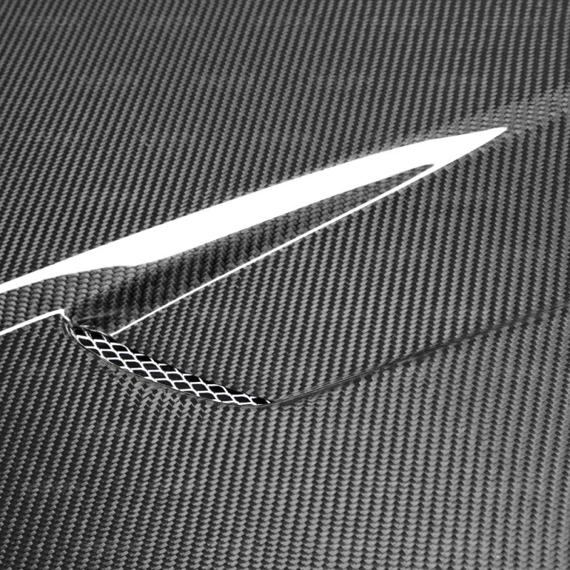 Seibon 2012+ Volkswagen Golf MK7 TM-Style Carbon Fiber Hood - Main Product View