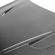 Load image into Gallery viewer, Seibon 2012+ Volkswagen Golf MK7 TM-Style Carbon Fiber Hood - Installation View