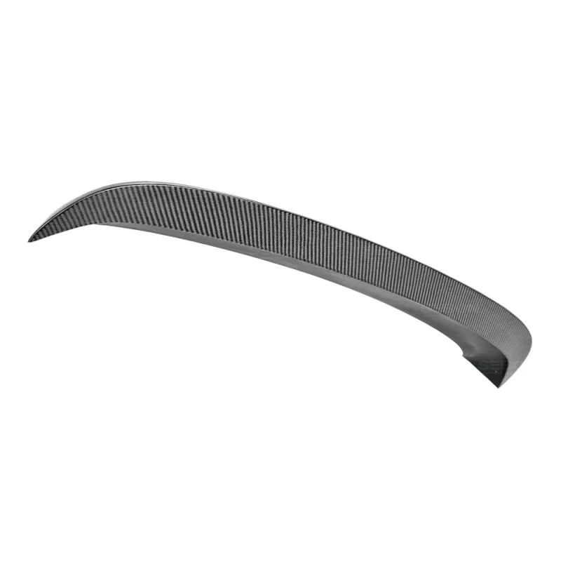 Seibon 2012+ Volkswagen Golf MK7 TT-Style Carbon Fiber Rear Spoiler - Side View