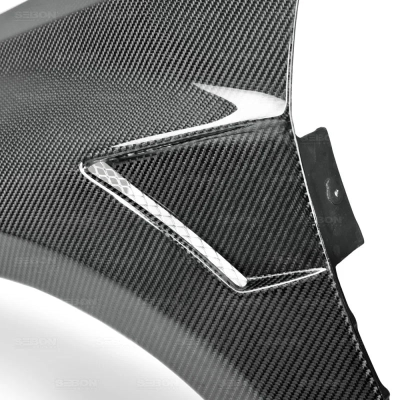 Seibon 2012+ Volkswagen Golf MK7 Wide Carbon Fiber Fenders (pair) - Additional View 5