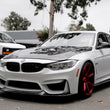 Load image into Gallery viewer, Seibon 2014+ BMW F80 OE Style Carbon Fiber Hood - Side View
