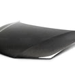 Load image into Gallery viewer, Seibon 2014+ Honda Civic OEM Style Carbon Fiber Hood - Back View