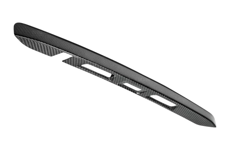 Seibon 2015-2016 Subaru WRX / STi / Impreza Carbon Fiber Rear Fin Garnish - Detail View