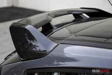 Load image into Gallery viewer, Seibon 2015-2017 Ford Focus ST/RS Hatchback Carbon Fiber Rear Spoiler (3rd Brake Light Not Included) - Back View