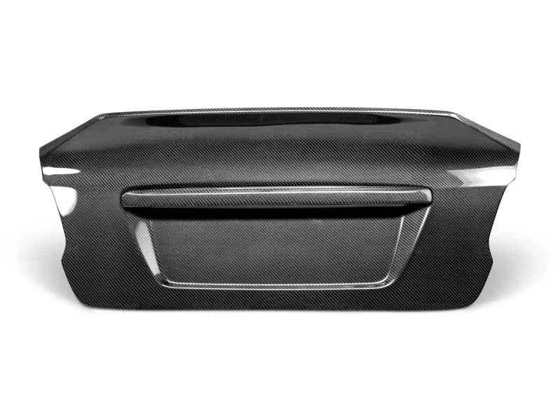 Seibon 2015+ Subaru Impreza WRX/STI C Style Carbon Fiber Trunk Lid - Installation View