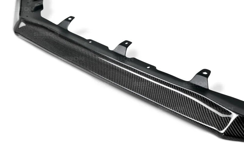 Seibon 2015+ Subaru STI/WRX MB1-Style Carbon Fiber Front Lip - Main Product View