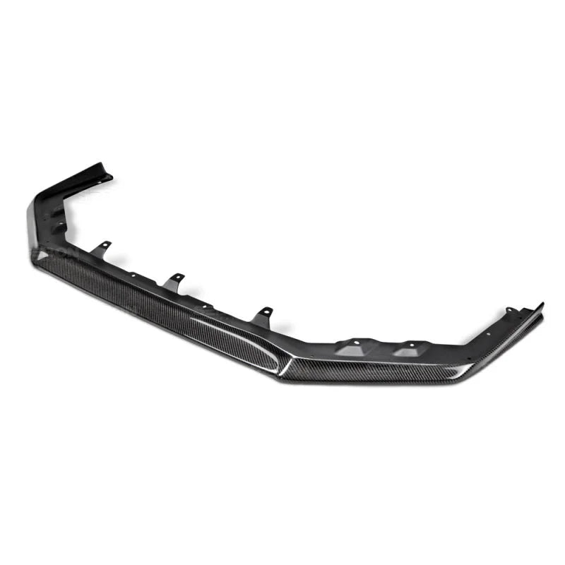 Seibon 2015+ Subaru STI/WRX MB1-Style Carbon Fiber Front Lip - Side View