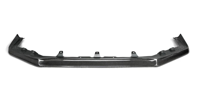 Seibon 2015+ Subaru STI/WRX MB1-Style Carbon Fiber Front Lip - Back View
