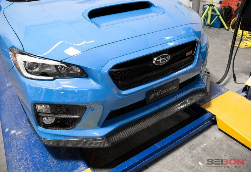 Seibon 2015+ Subaru STI/WRX MB1-Style Carbon Fiber Front Lip - Additional View 5