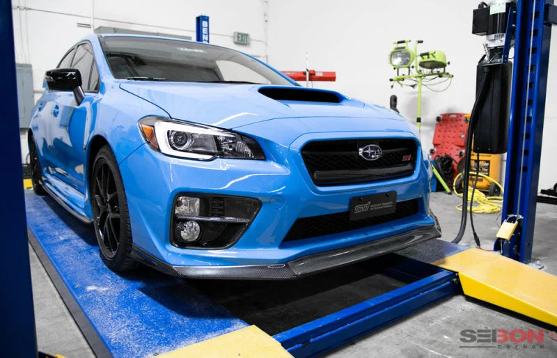 Seibon 2015+ Subaru STI/WRX MB1-Style Carbon Fiber Front Lip - Additional View 6
