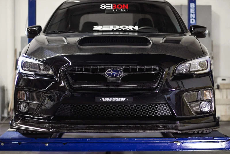 Seibon 2015 Subaru WRX OEM Carbon Fiber Front Grill - Additional View 6
