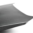 Load image into Gallery viewer, Seibon 2015 Subaru WRX/STI OEM Style Carbon Fiber Hood - Side View