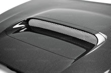 Load image into Gallery viewer, Seibon 2015 Subaru WRX/STI OEM Style Carbon Fiber Hood - Back View