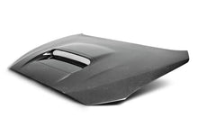 Load image into Gallery viewer, Seibon 2015 Subaru WRX/STI OEM Style Carbon Fiber Hood - Installation View