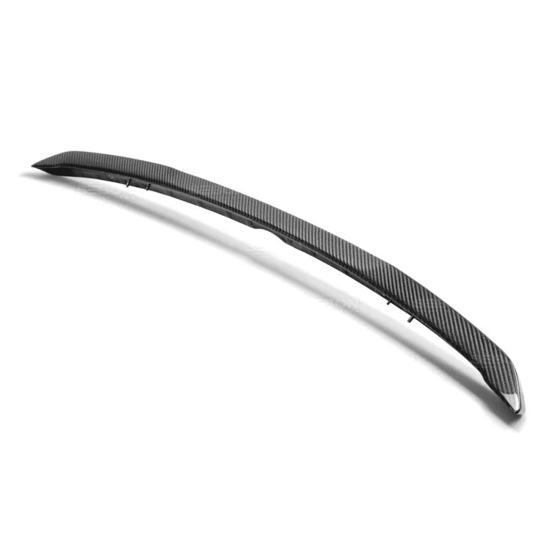 Seibon 2015 Subaru WRX/STi OEM Style Carbon Fiber Rear Spoiler - Side View