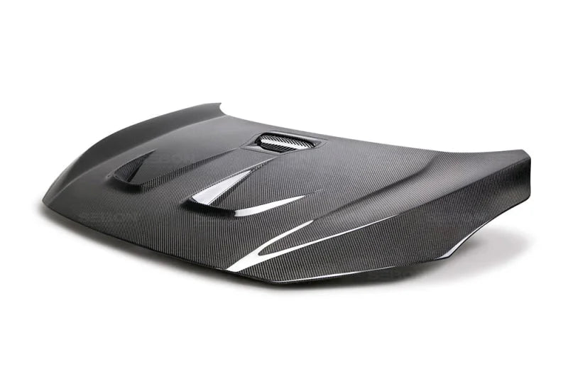 Seibon 2016-2017 Honda Civic Coupe/Sedan/Hatchback MR-Style Carbon Fiber Hood - Additional View 5